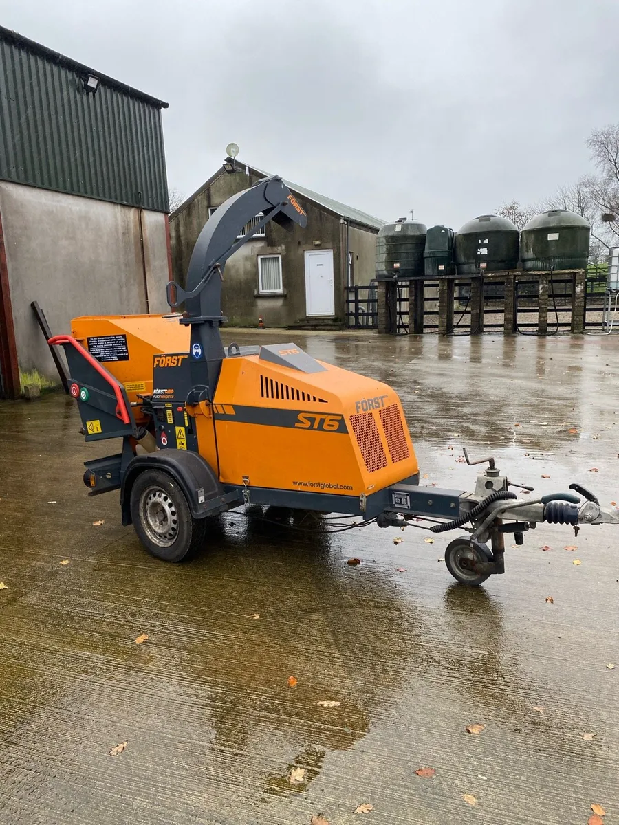 Forst ST6 wood chipper - Image 3