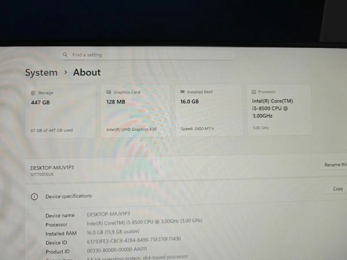 Lenovo ThinkStation M720q Tiny PC | i5 | 16GB | - Image 2