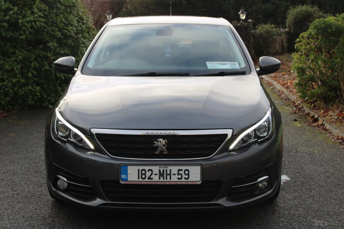 2018 (182) PEUGEOT 308 ACTIVE 1.6 HDI 100bhp. 5dr. - Image 2
