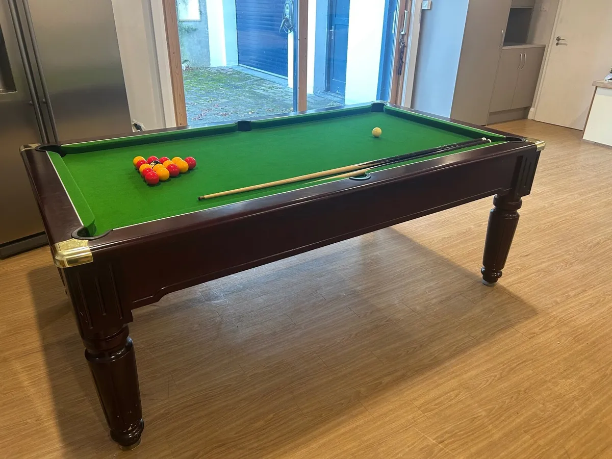 Pool Table 8 foot EJ Riley - Image 1