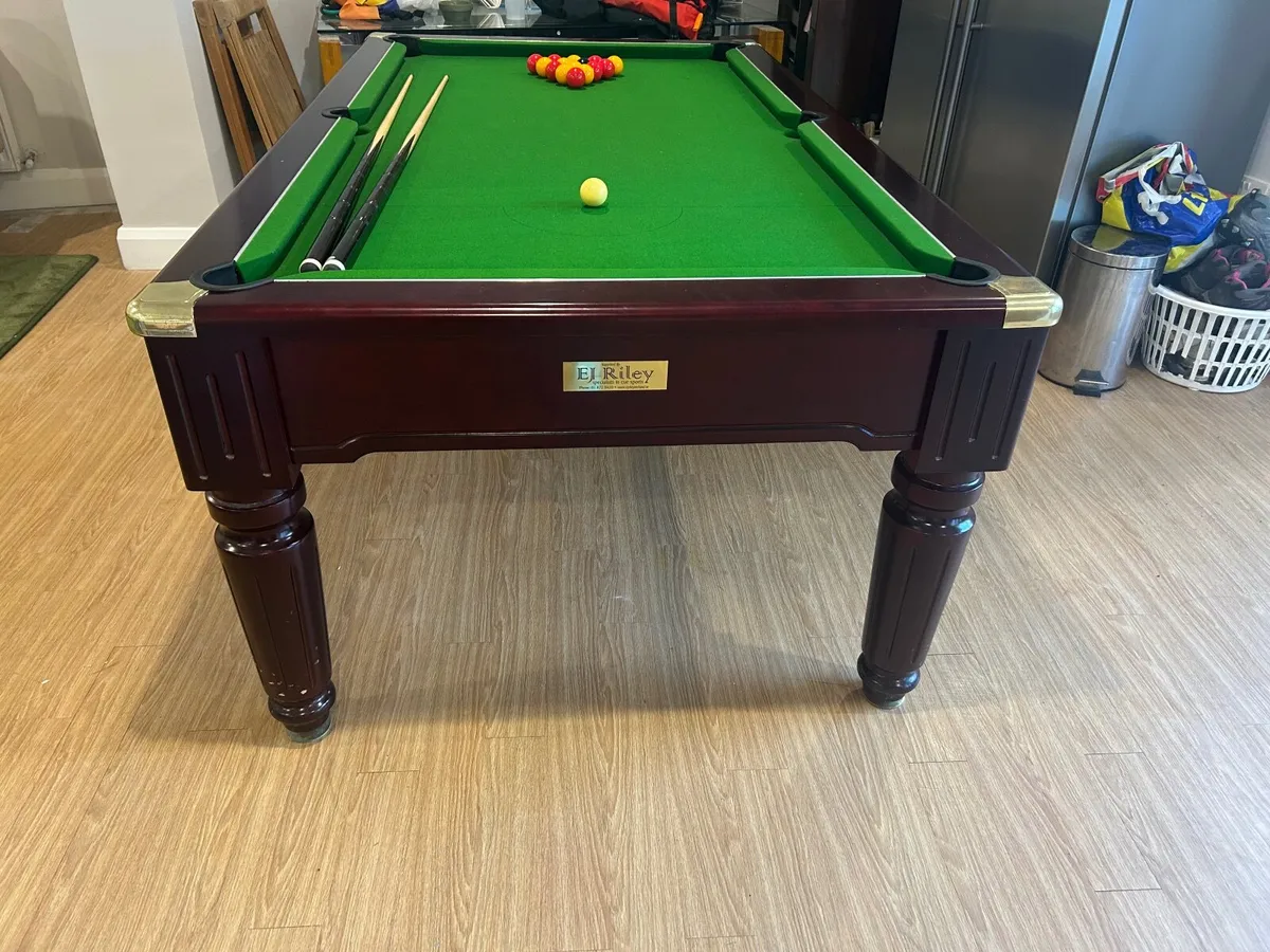 Pool Table 8 foot EJ Riley - Image 3