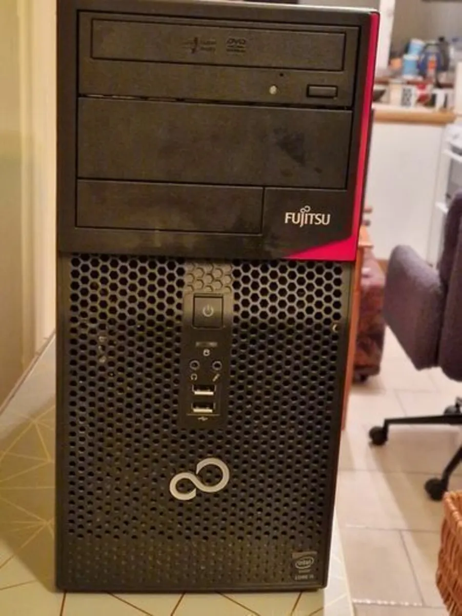 Fujitsu Esprimo P420 E85+ Desktop PC 465GB HDD 8GB - Image 1