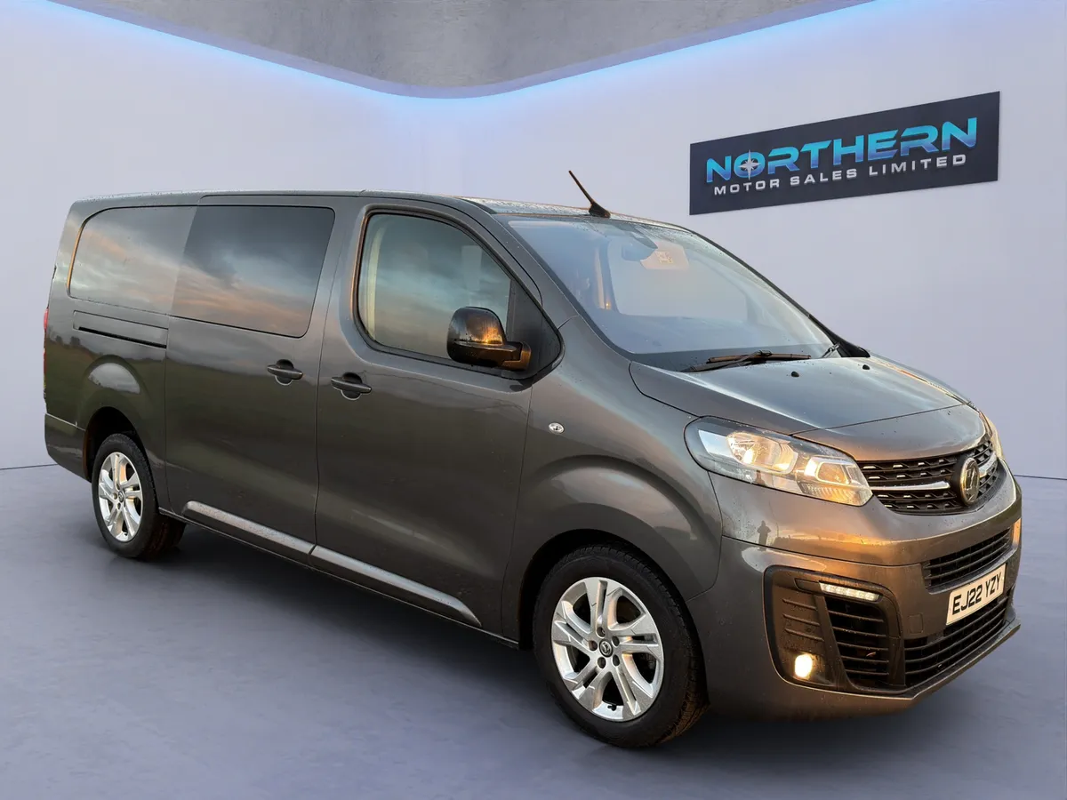 2022 Vauxhall Vivaro 2.0D 145PS Elite Crew Van - Image 1