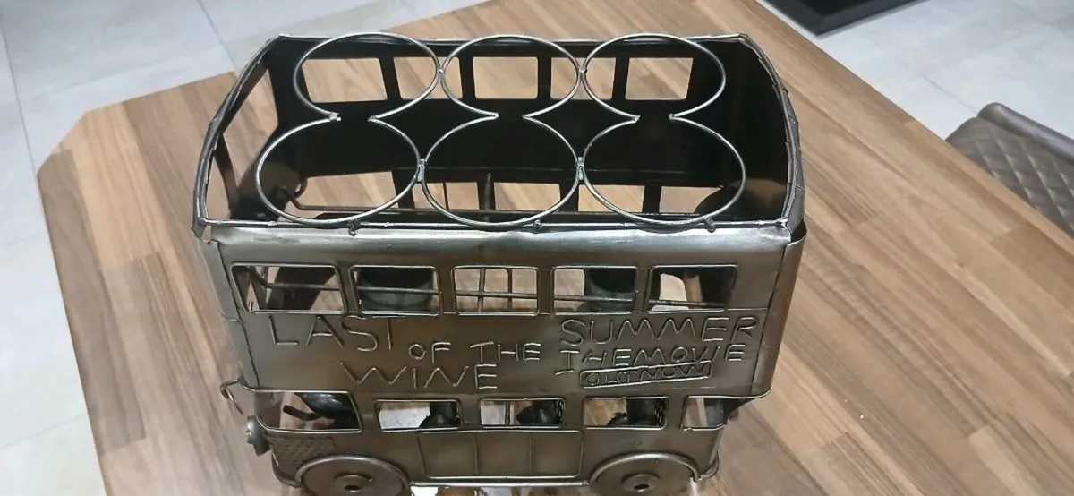6 bottle wine holder - Image 3