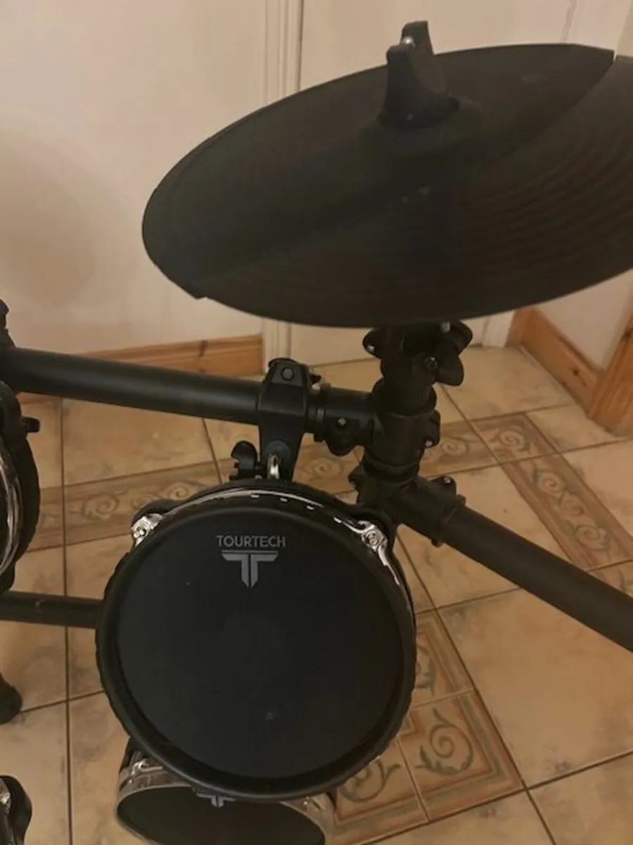 TOURTECH TT-22M 5 Piece All Mesh Electronic Drum K - Image 2