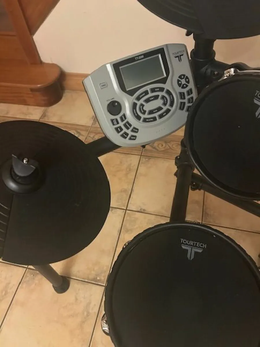 TOURTECH TT-22M 5 Piece All Mesh Electronic Drum K - Image 4