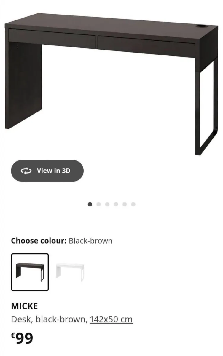 Ikea MICKE Desk - Image 3