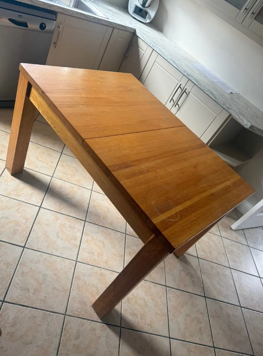 Wooden Kitchen Table - Image 1