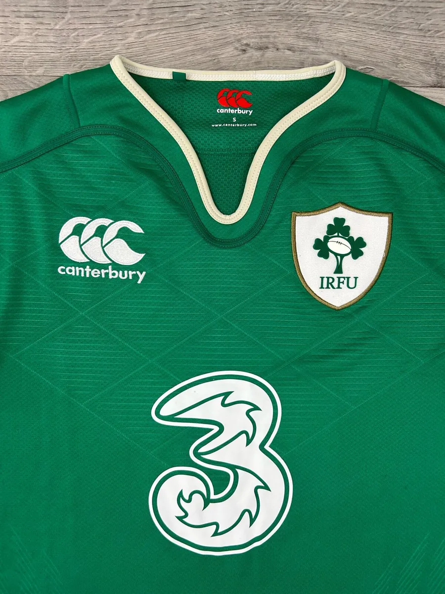 Canterbury Ireland Rugby Jersey Shirt Mens Small - Image 3