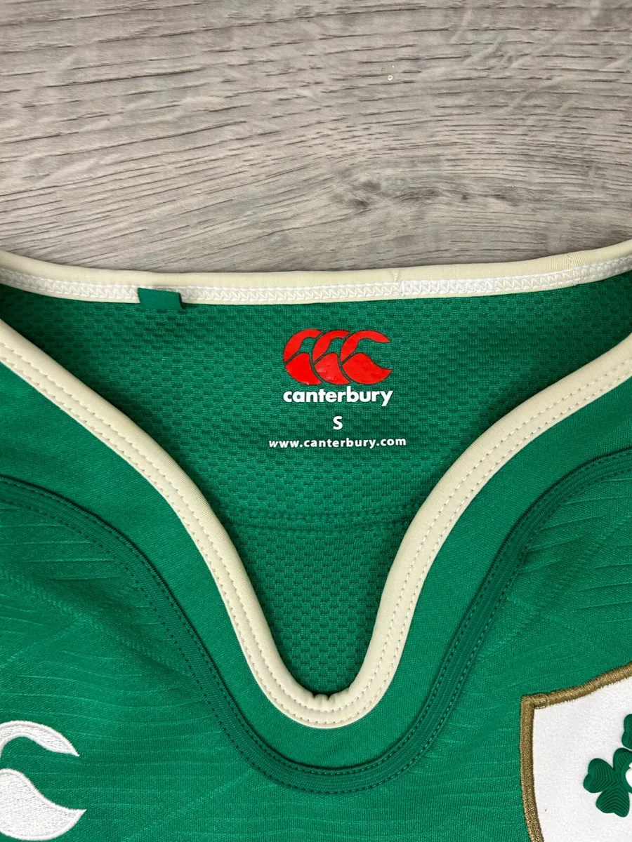 Canterbury Ireland Rugby Jersey Shirt Mens Small - Image 4