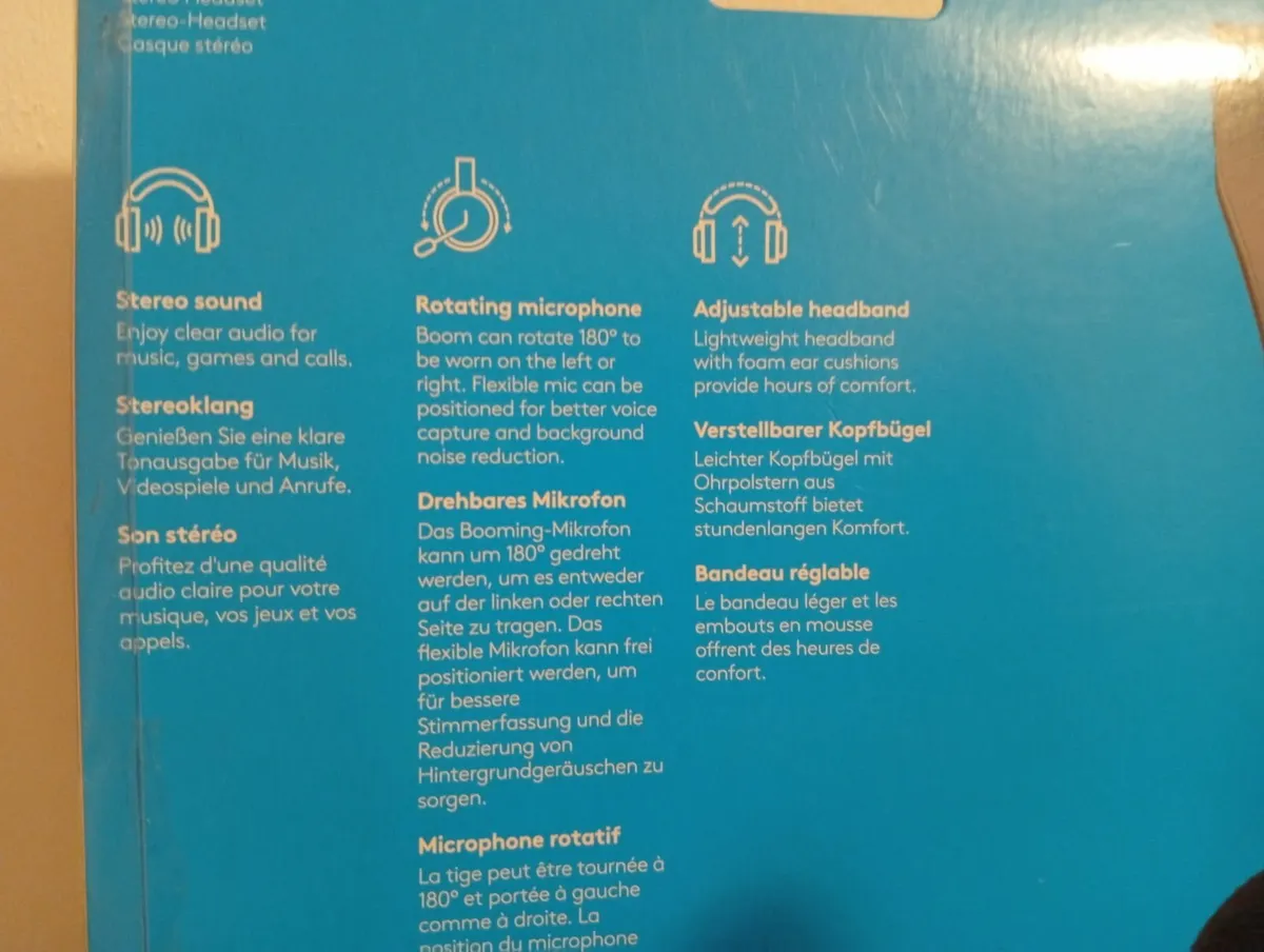 Logitech Wired Headset H110 Stereo Headphones - Image 2