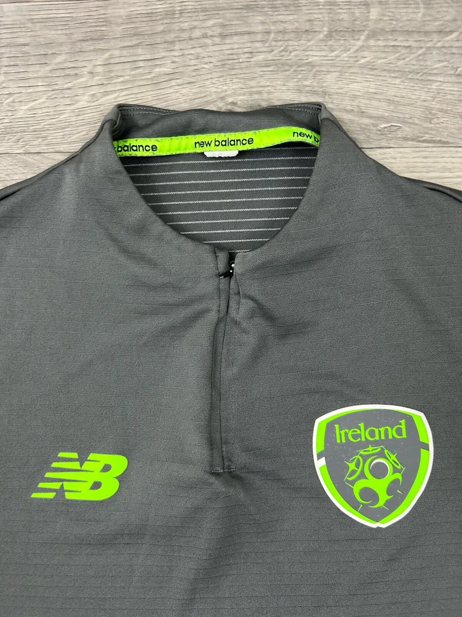 New Balance Ireland Football Half Zip Jumper Top S - Image 3