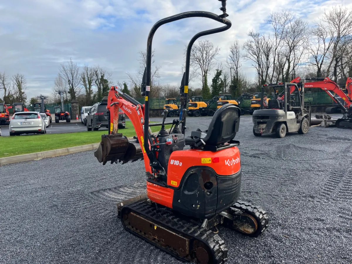2020 Kubota U10-3 Mini Excavator - Image 3