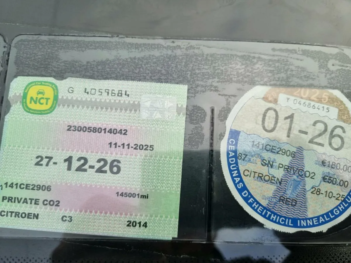 2014 AUTOMATIC c3 NCT TAX 2 KEYS - Image 2