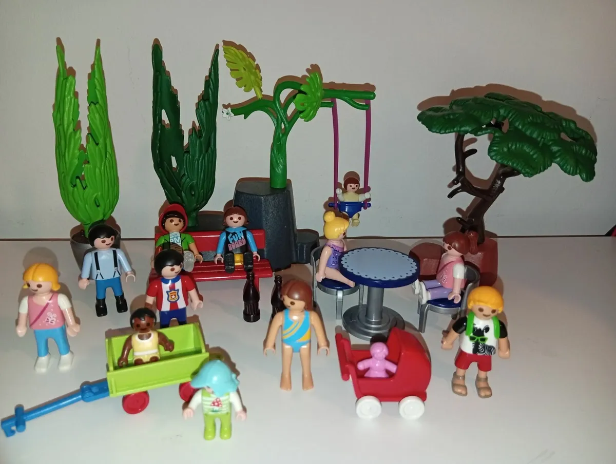 Collection Of Playmobil Children + Babies At Play - Image 1