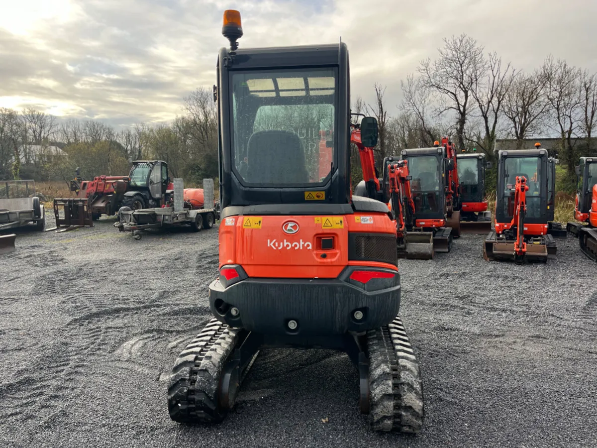 2016 Kubota U27-4 Mini Excavator - Image 4