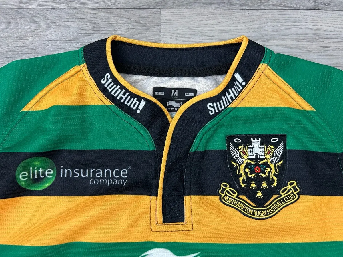 Burrda Sport Northampton Saints Rugby Jersey Shirt - Image 3