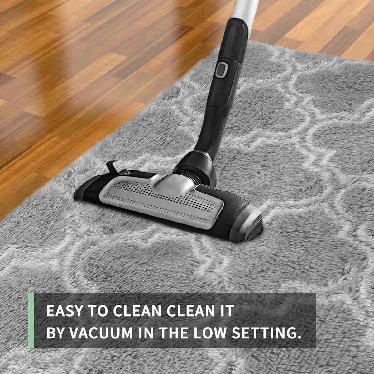 Living Room200x300cm Grey Bedroom Soft Rug Fluffy - Image 4