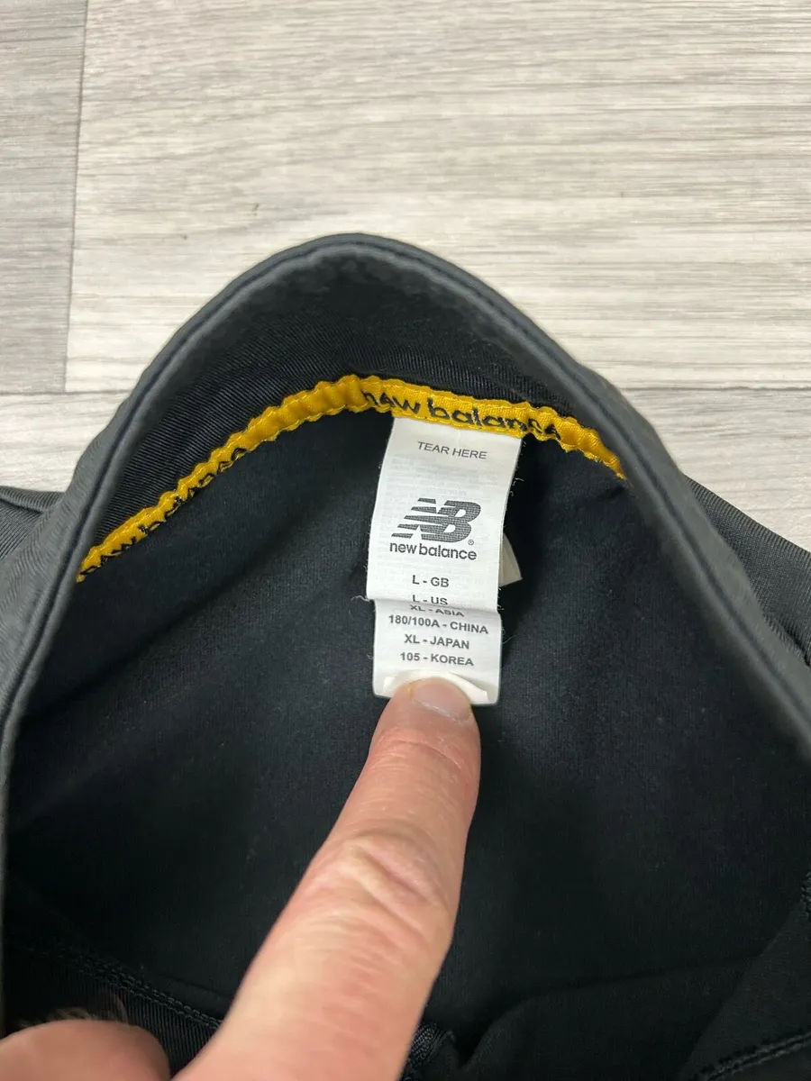 New Balance Ireland Football Half Zip Jumper Top L - Image 4