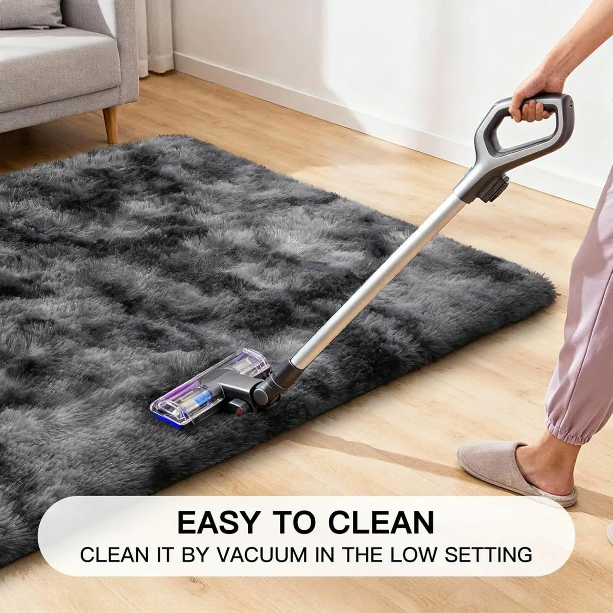 Rugs Living Room 160x230cm Grey rug Bedroom - Image 4