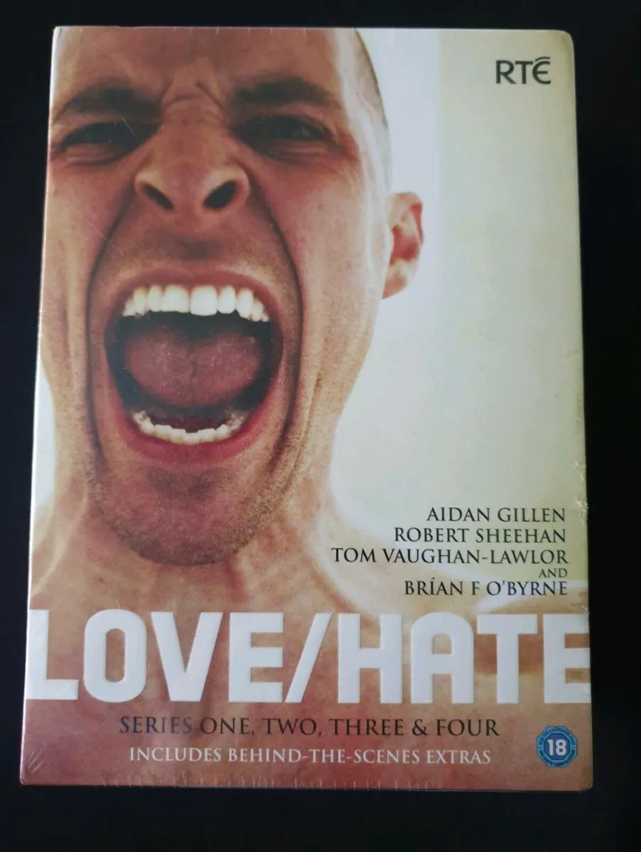 LoveHate Love Hate RTE DVD Season 1 to 4 Series - Image 1