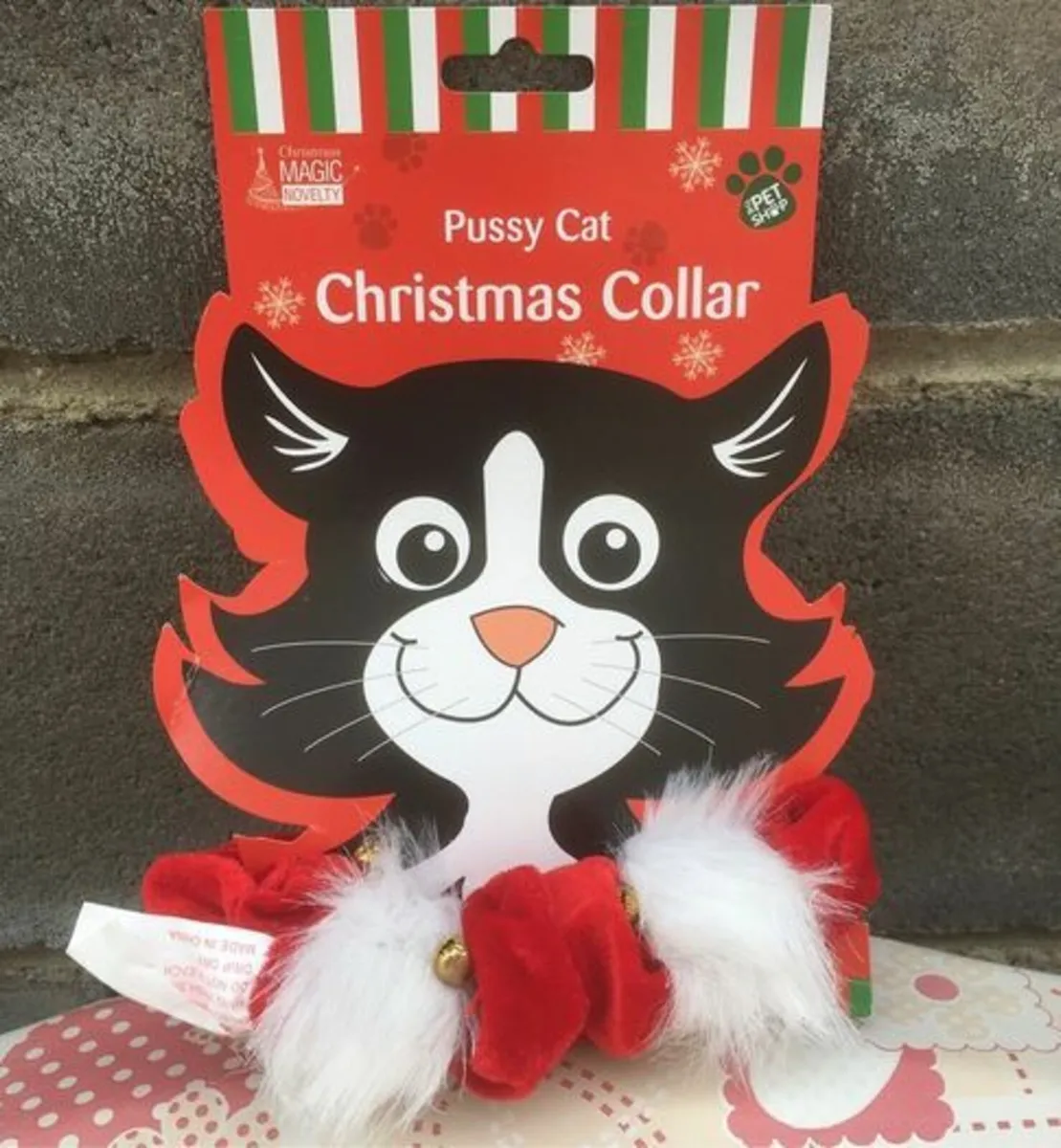 BRAND NEW Pet Cat Collar, ID Capsule, Balls, Mouse - Image 3