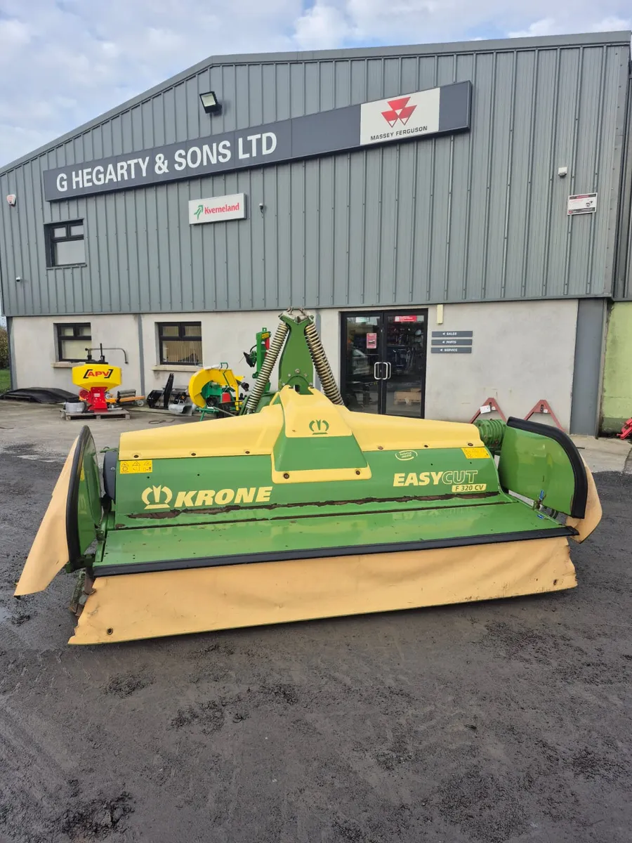 Krone F320 CV Front Mower - Image 1