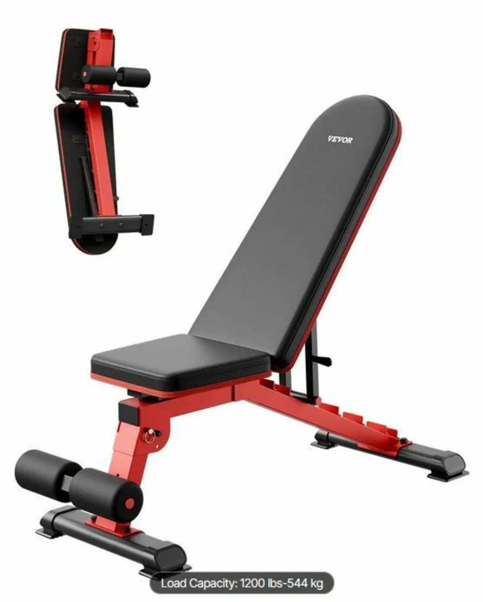 1200lbs Heavy Duty Stable Weight Bench Press for F - Image 1