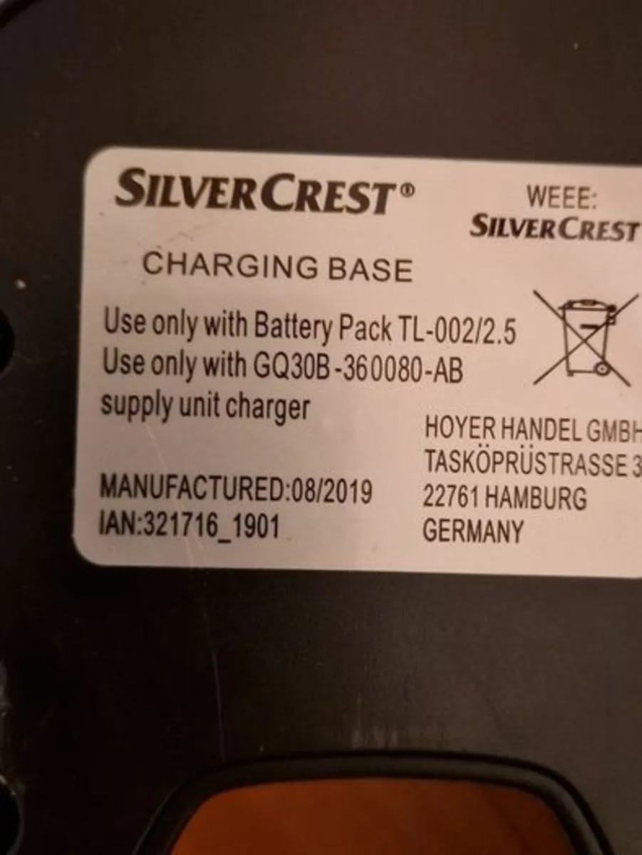 Silvercrest Cordless Upright Vacuum Cleaner - Image 3