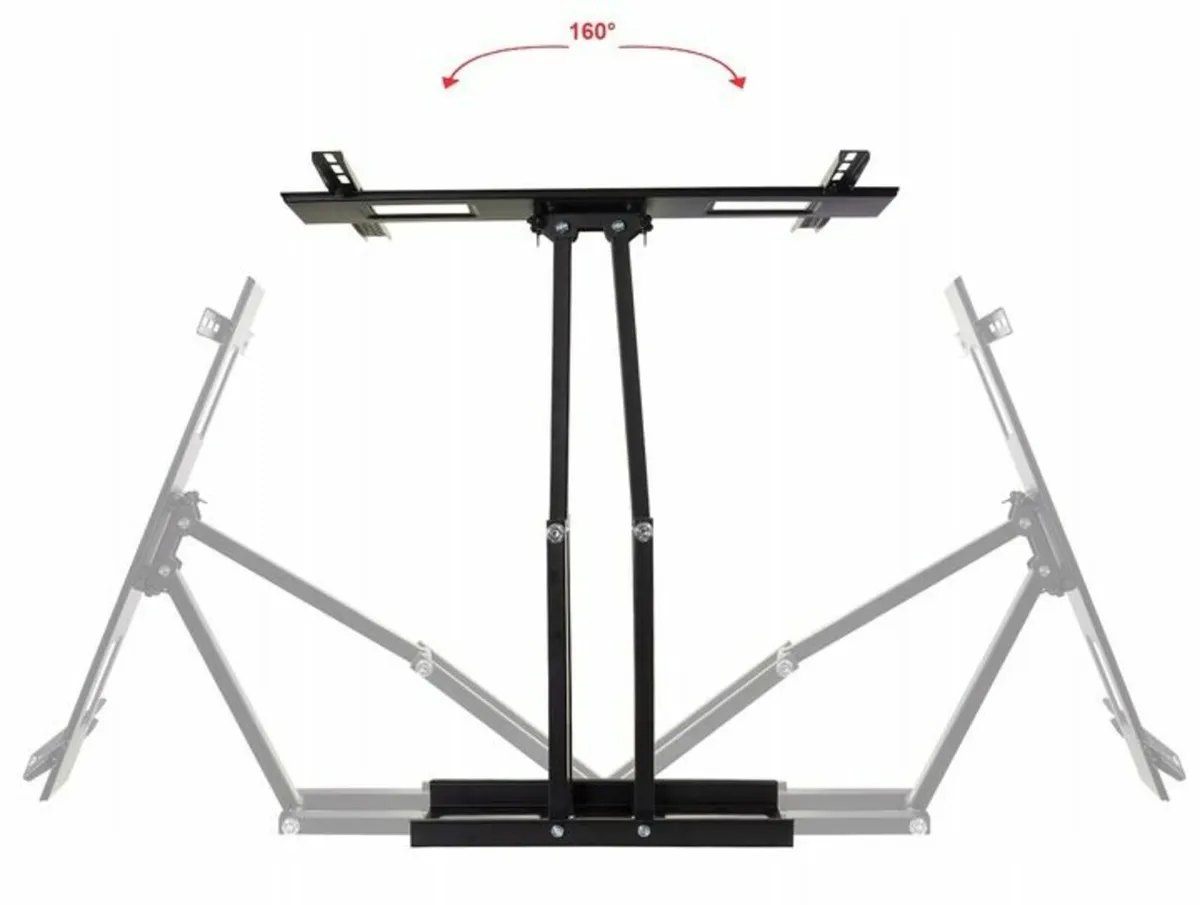 Tv Wall Bracket Tilt Swivel Long Arm 32"- 80" - Image 4