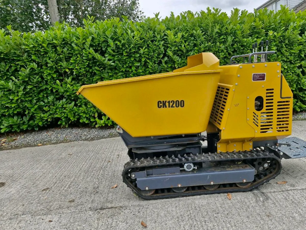 Captok CK1200 Pedestrian Tracked Dumper - Image 3