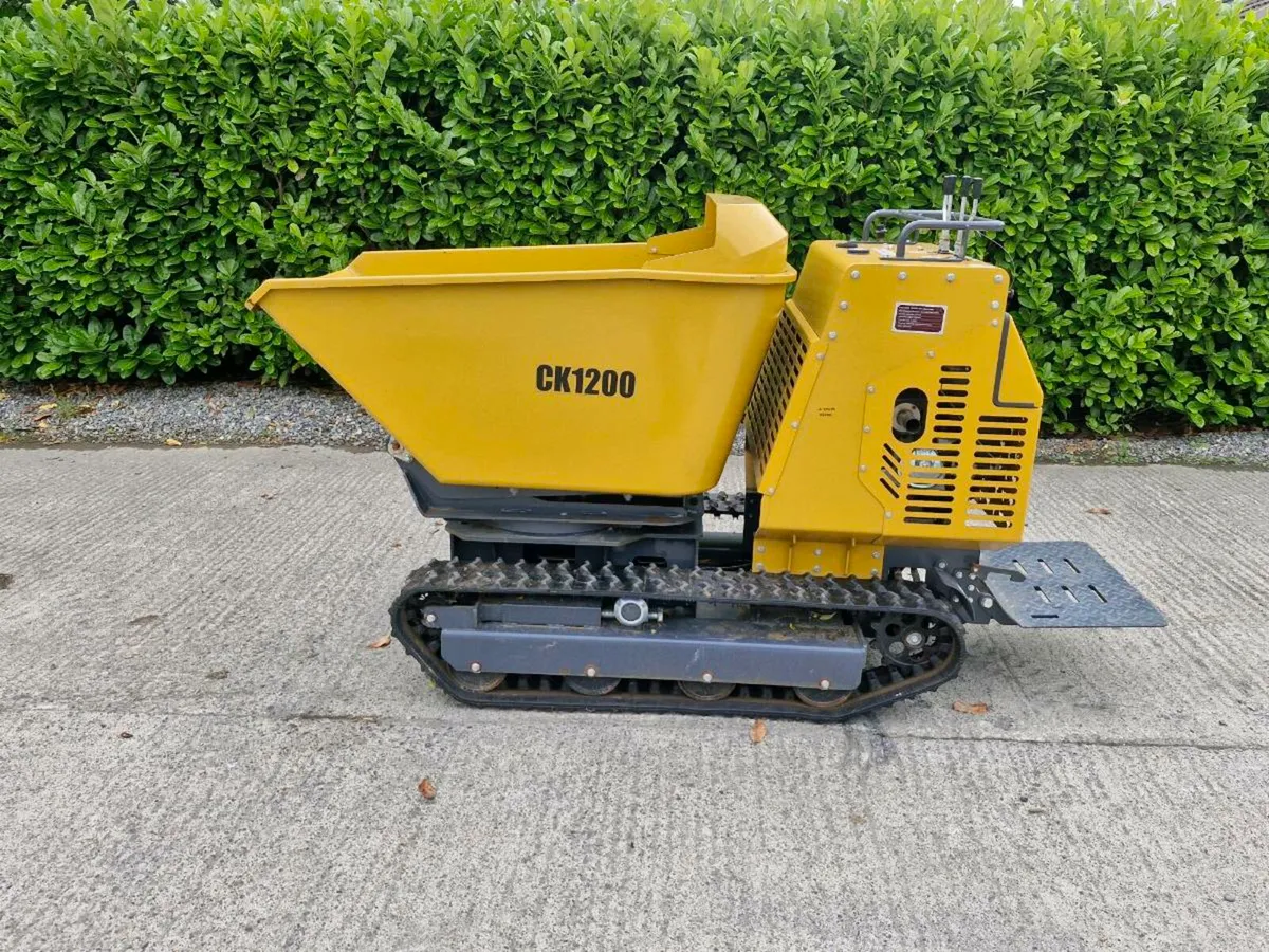 Captok CK1200 Pedestrian Tracked Dumper - Image 4