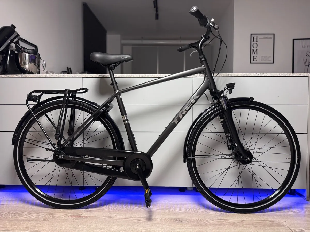 TREK District City Hybrid Bike (Equipped) - Image 1