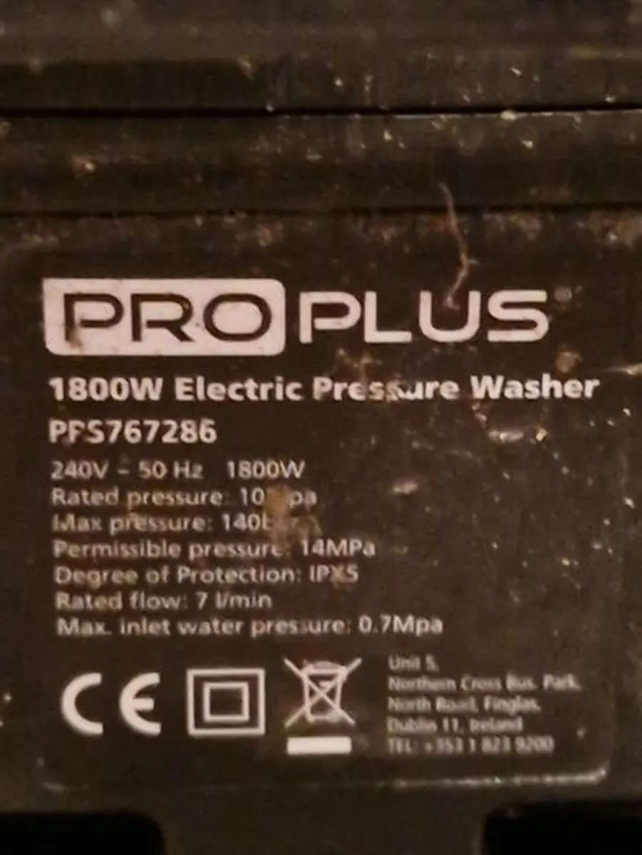 PROPLUS 1800W Electric Power Washer PPS767286 - Image 4