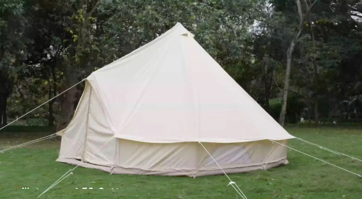 Canvas Bell Tent, 4 Seasons 6 m/19.68 ft - Image 2
