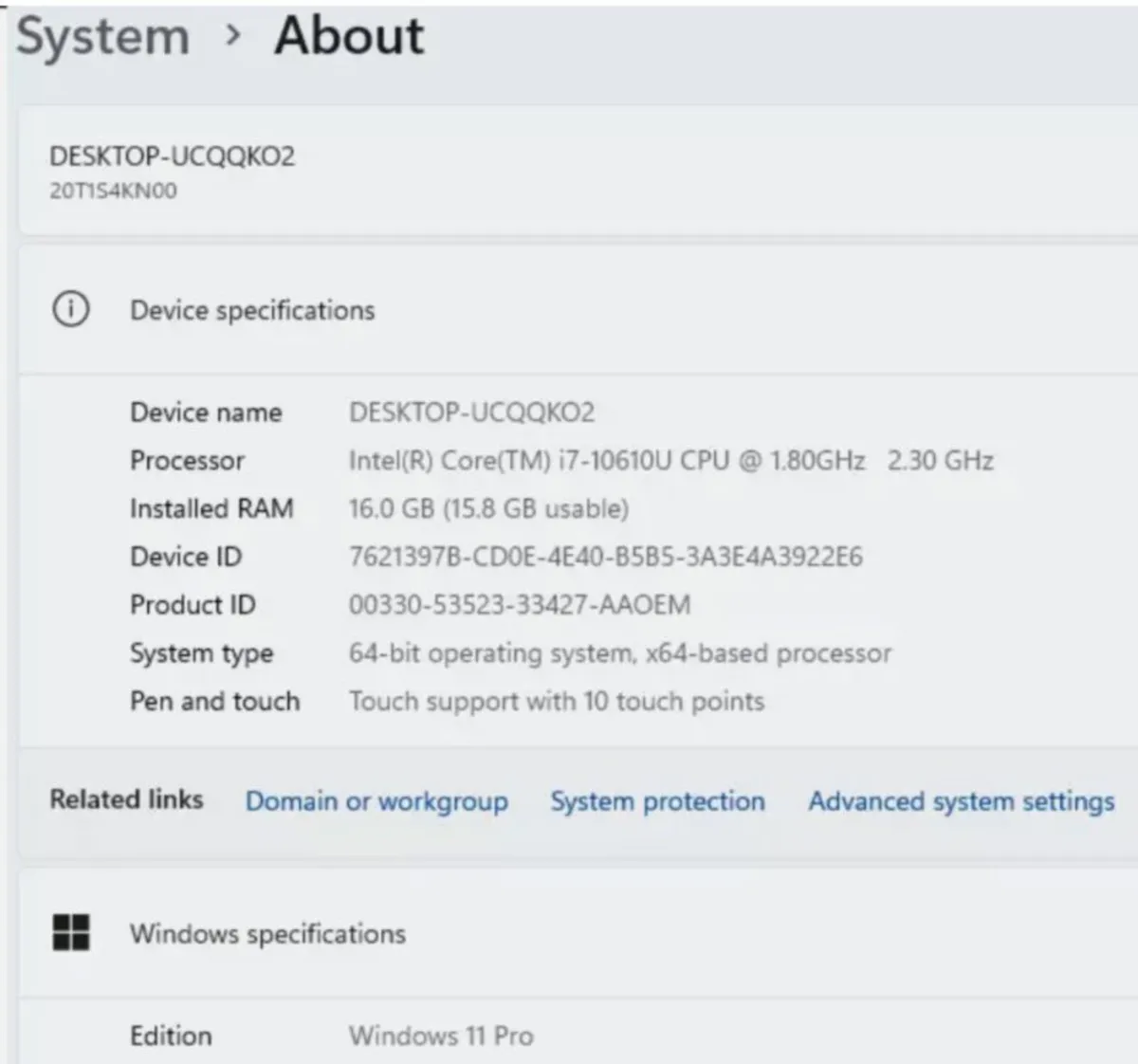 Lenovo ThinkPad T14s 14" Touchscreen i7 16GB 512GB - Image 3