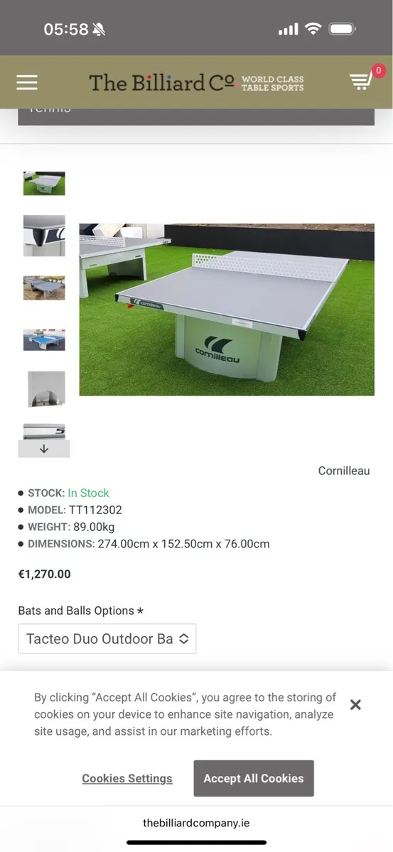 Outdoor Table Tennis Table - Image 2