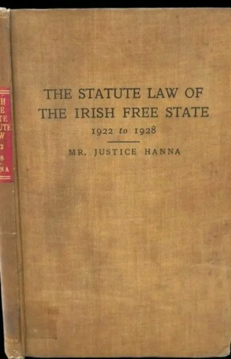 The Statute Law of The Irish Free State: 1922-1928 - Image 1
