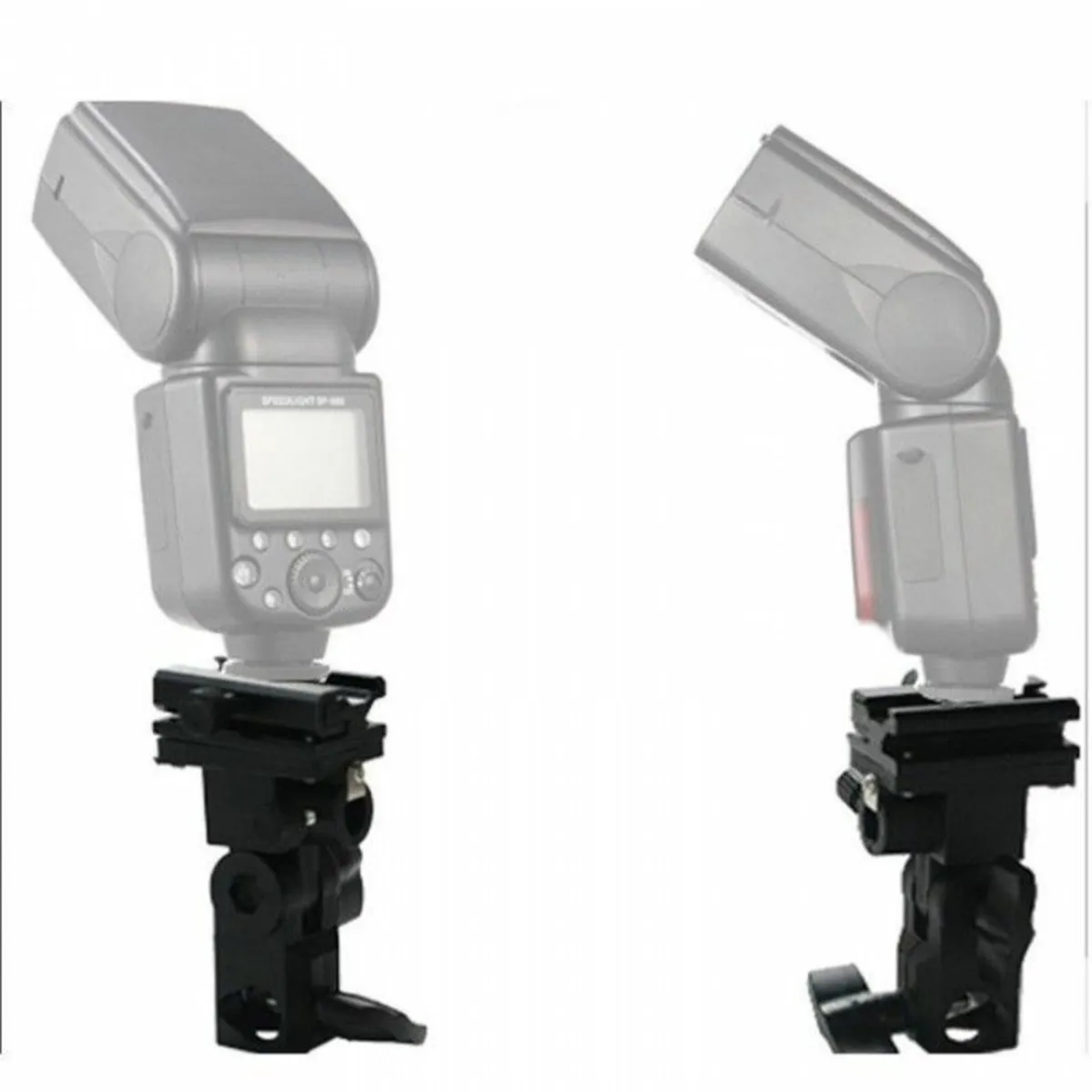 Flash Umbrella Light Stand Plus 2 Bracket Kit - Image 3