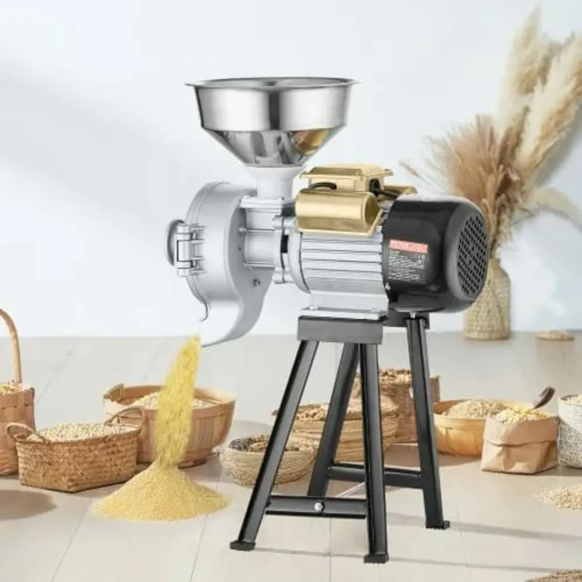 Electric Grain Mill Grinder, 3000W Spice Grinders, - Image 2