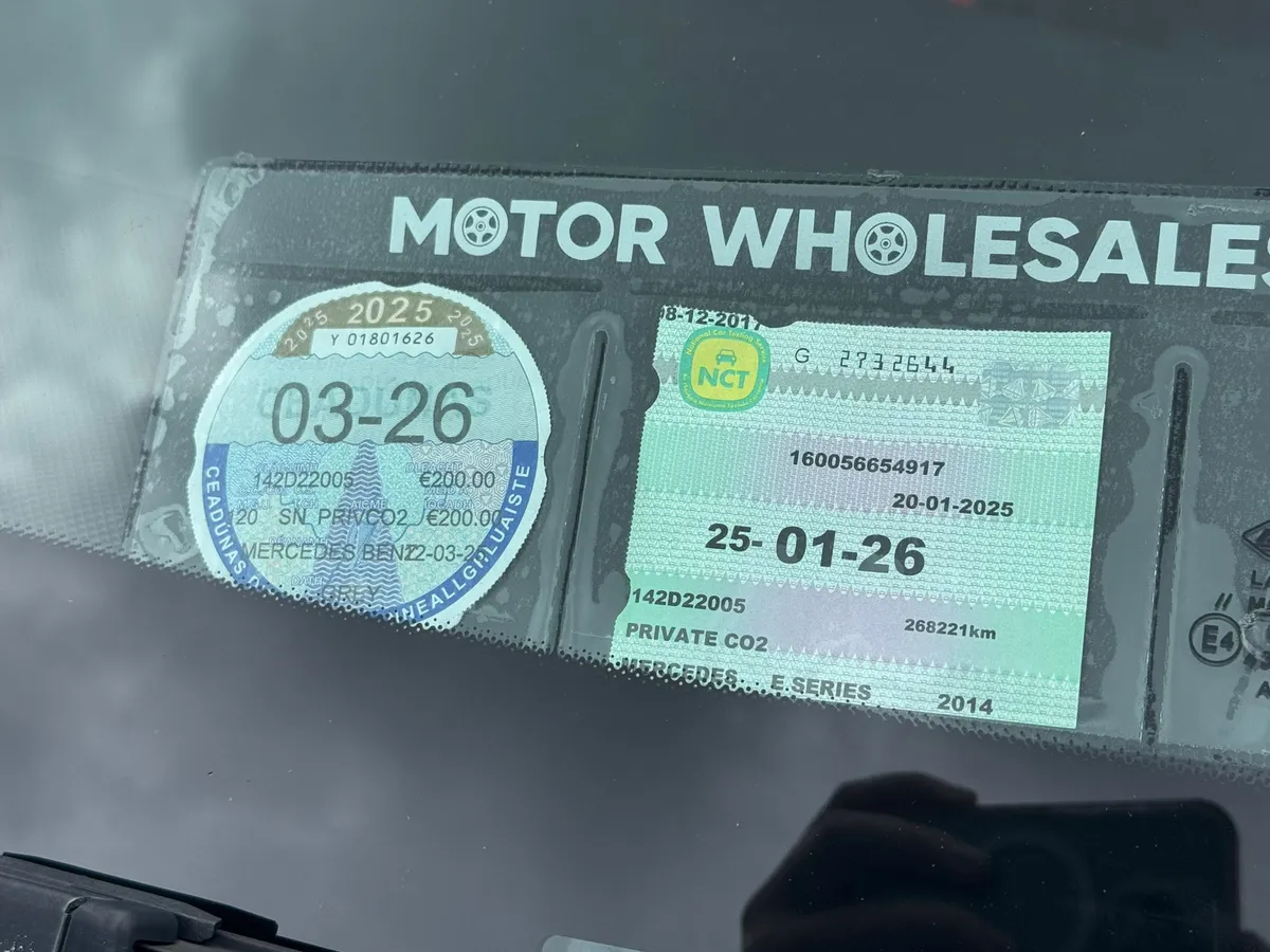 142 MERCEDES E220CDI AUTO new nct - Image 3