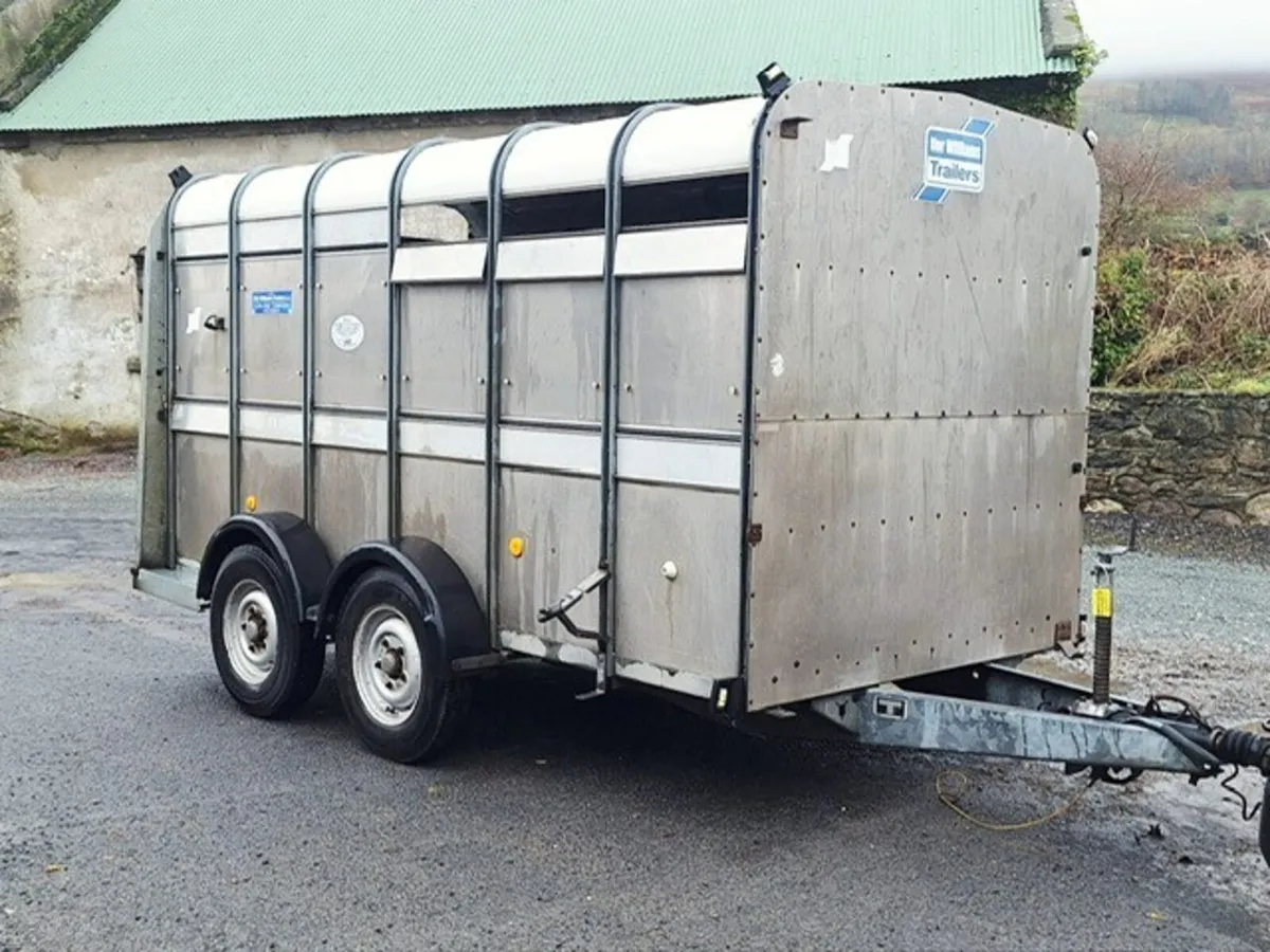 2003 Ifor Williams 12' x 5'10" Cattle Box - Image 1