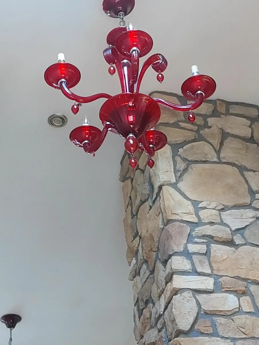 Murano Glass Chandeliers - Image 1