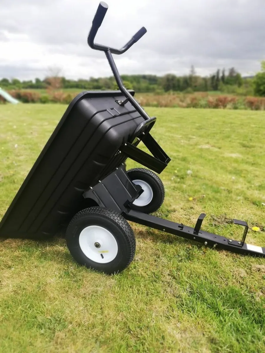 Quad / Lawnmower Wheelbarrow Trailer ..Free delive - Image 1