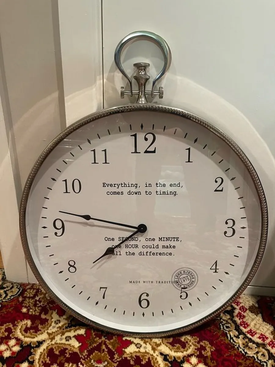 Oversized Lene Bjerre Wall Clock - Image 2