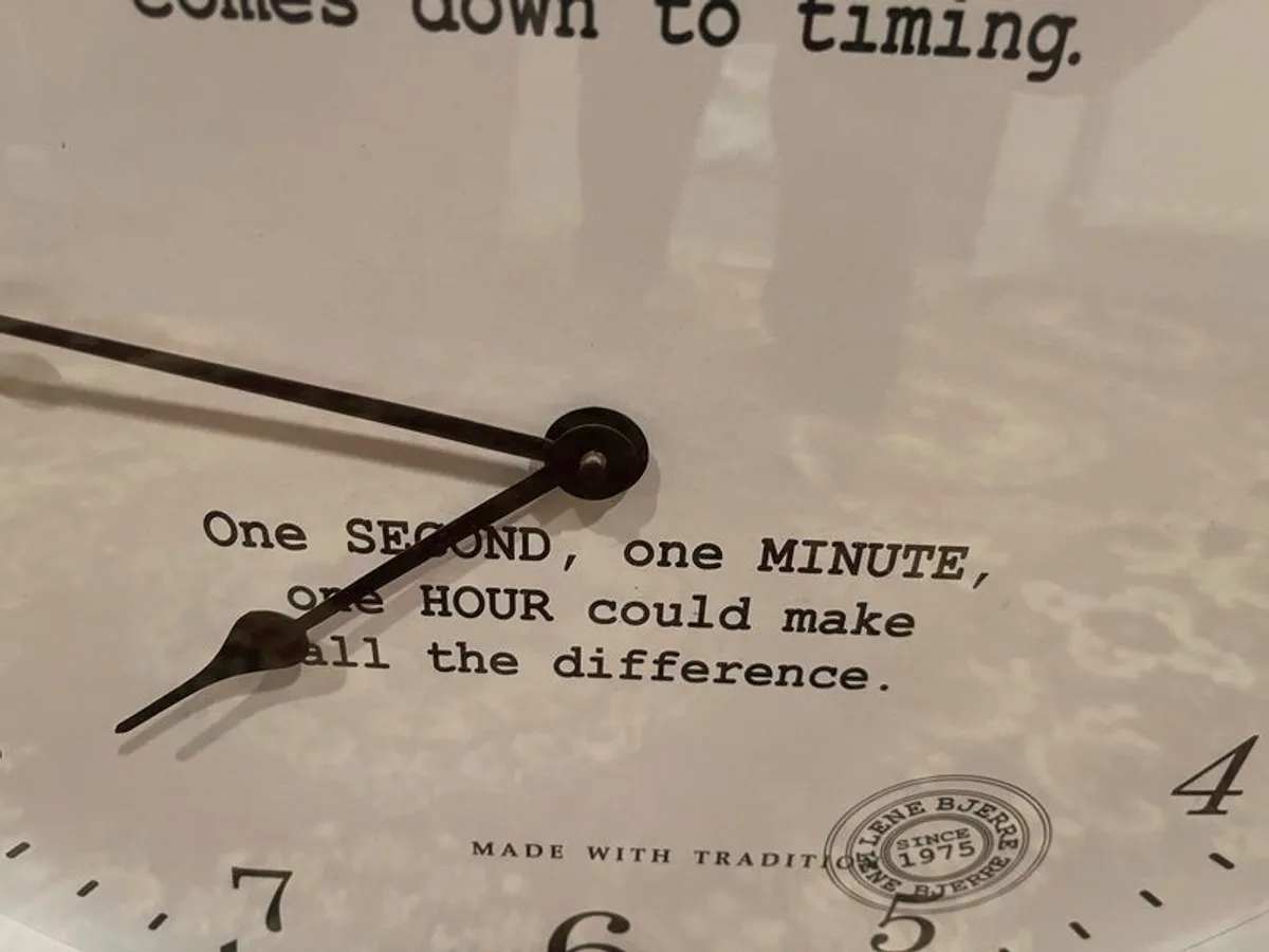 Oversized Lene Bjerre Wall Clock - Image 3