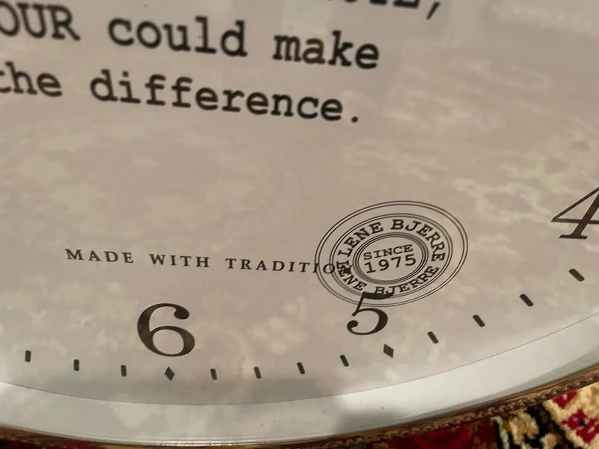 Oversized Lene Bjerre Wall Clock - Image 4