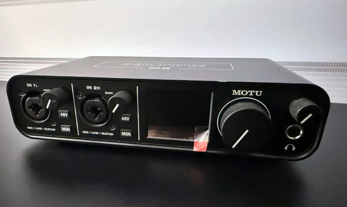 Motu M2 Audio Interface, Excellent C. 1st Owner - Image 3