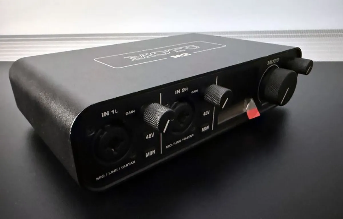 Motu M2 Audio Interface, Excellent C. 1st Owner - Image 4