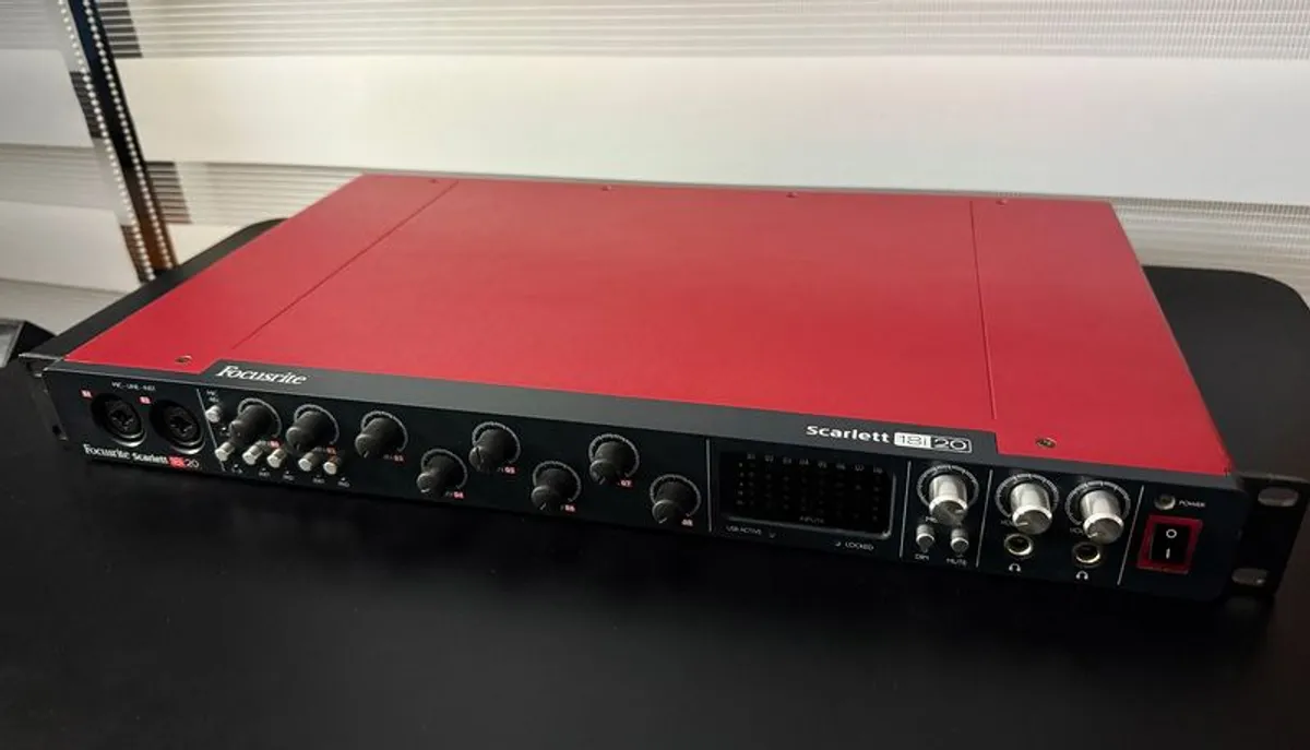 Focusrite Scarlett 18i20 1st Gen. Great Condition 1st Owner - Image 2